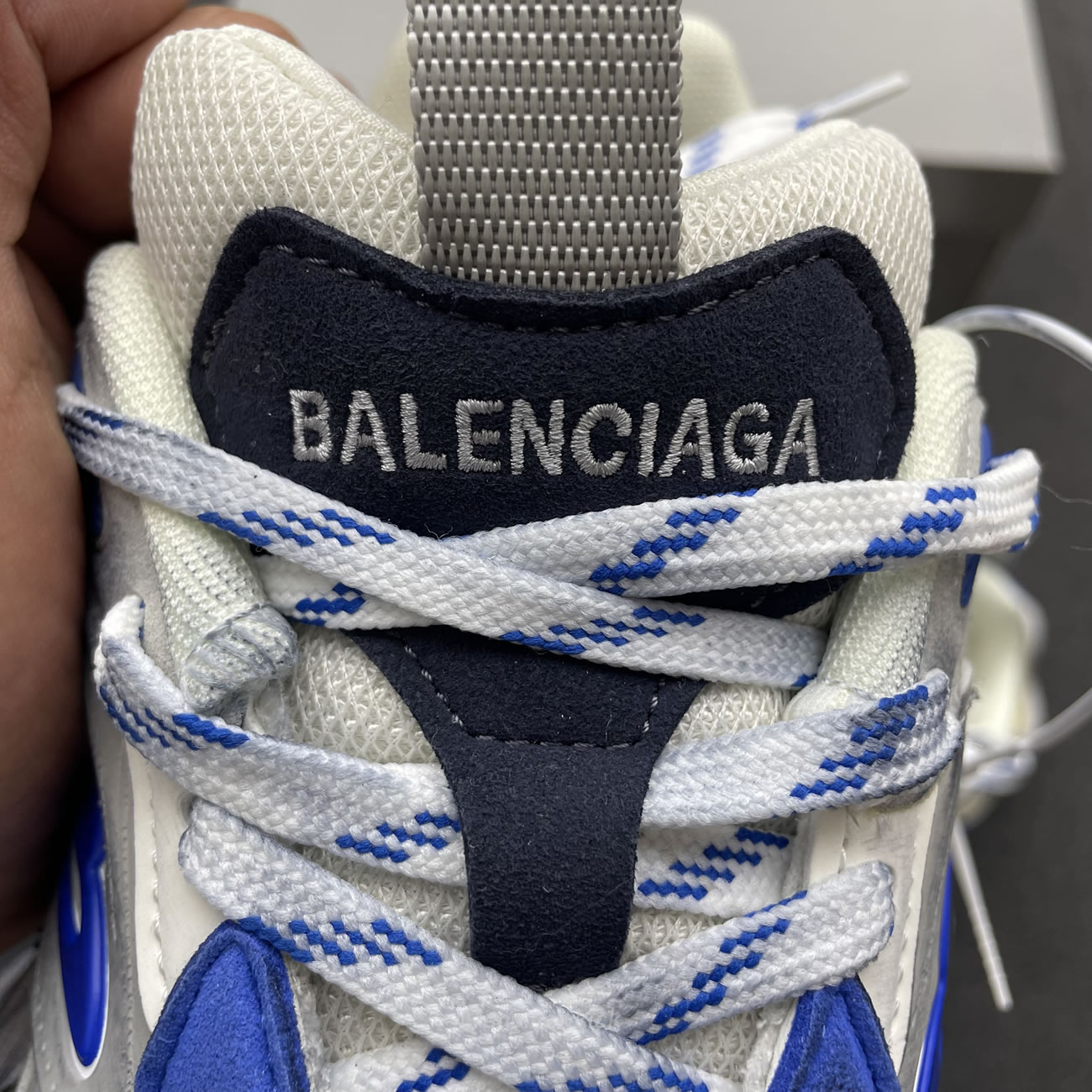 Balenciaga Cargo Sneaker White Grey Blue 784341 W2mv6 0328 (7) - newkick.org